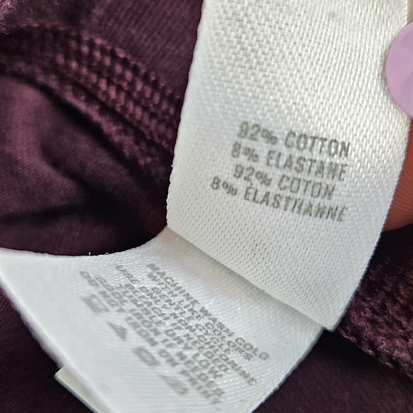 Aerie Burgundy Leggings Medium - Picture 4 of 7